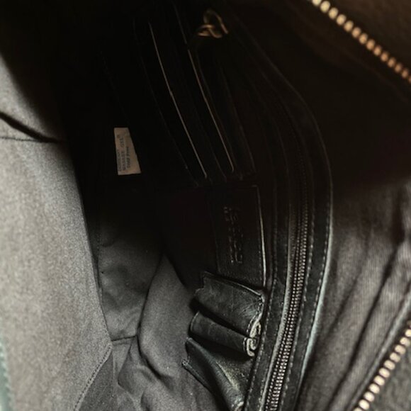 Latico Leathers Black Jagger Studded Crossbody Tote Brand NEW - Picture 4 of 9